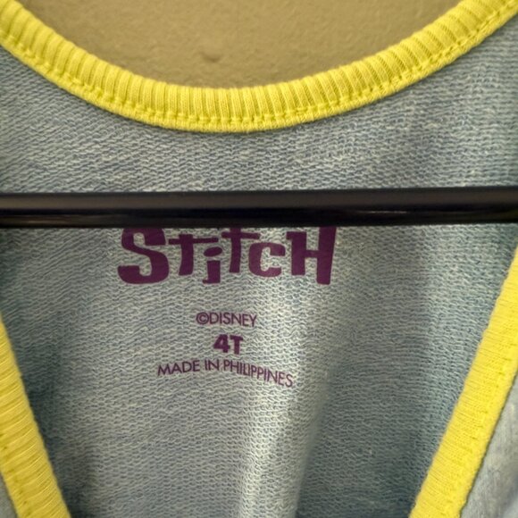 Girl's size 4T Stitch Romper. - Picture 2 of 3